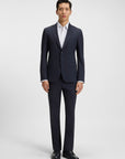 chemise-boss-homme-bleue-porte