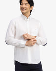 chemise-eden-park-homme-blanche-H26CHECL0009BC-face
