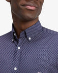 chemise-eden-park-marine-H26CHECL0036ROC16-zoom