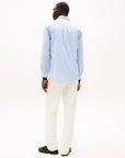 chemise-motifs-tommy-hilfiger-homme-bleue-dos