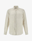 chemise-paul-shark-beige-lin-homme-26413164CF VA7-a-plat