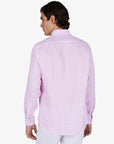 chemise-paul-shark-homme-rose-lin-26413164CF VA8-dos