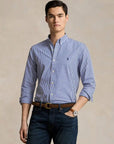 chemise-rayée-ralph-lauren-bleue-homme-face