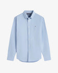 chemise-tommy-hilfiger-bleue-homme-MW0MW357740GZ-a-plat