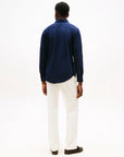chemise-tommy-hilfiger-homme-marine-dos