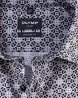 Chemise à motifs OLYMP grise | Georgespaul