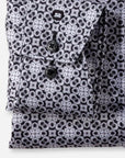 Chemise à motifs OLYMP grise | Georgespaul