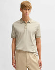 polo-boss-homme-beige-face-coton