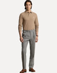 Polo manches longues Ralph Lauren beige