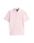 polo-tommy-hilfiger-homme-rose-clair-a-plat