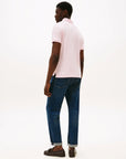polo-tommy-hilfiger-homme-rose-clair-dos
