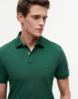 polo-tommy-hilfiger-vert-homme-MW0MW17770L2N-zoom
