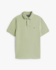 polo-tommy-hilfiger-vert-homme-a-plat