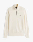 pull-camionneur-tommy-hilfiger-beige-homme-a-plat
