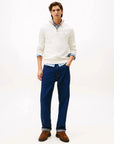 pull-camionneur-tommy-hilfiger-beige-homme-porte