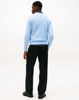 pull-tommy-hilfiger-cachemire-bleu-homme-dos