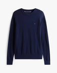 pull-tommy-hilfiger-cachemire-marine-homme-a-plat