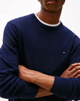 pull-tommy-hilfiger-cachemire-marine-homme-zoom