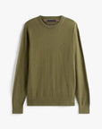 pull-tommy-hilfiger-kaki-homme-a-plat