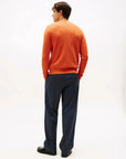 pull-tommy-hilfiger-orange-homme-cachemire-dos