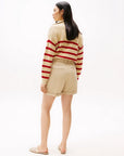 short-chino-tommy-hilfiger-femme-beige-dos