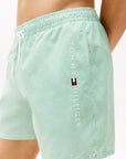 short-de-bain-raye-tommy-hilfiger-vert-homme-zoom-