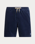short-en-velours-ralph-lauren-marine-homme-plat