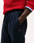 short-tommyhilfiger-homme-marine-zoom-devant