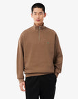 sweat-camionneur-lacoste-marron-face-sh1927-00-six