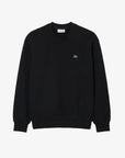sweat-lacoste-noir-molleton-a-plat-sh8868-00-31
