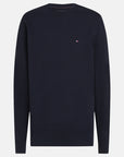 sweat-tommy-hilfiger-marine-a-plat