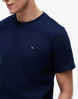 t-shirt-tommy-hilfiger-bleu-homme-MW0MW39995DCC-zoom