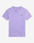 tee-shirt-ralph-lauren-homme-violet-a-plat