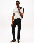 teeshirt-tommy-hilfiger-homme-beige-porte