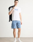 tshirt-boss-homme-blanc-porte