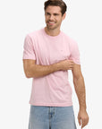 tshirt-eden-park-rose-homme-coton-pima-face