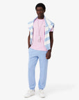tshirt-lacoste-rose-homme-TH6709-00 Z4H-porte