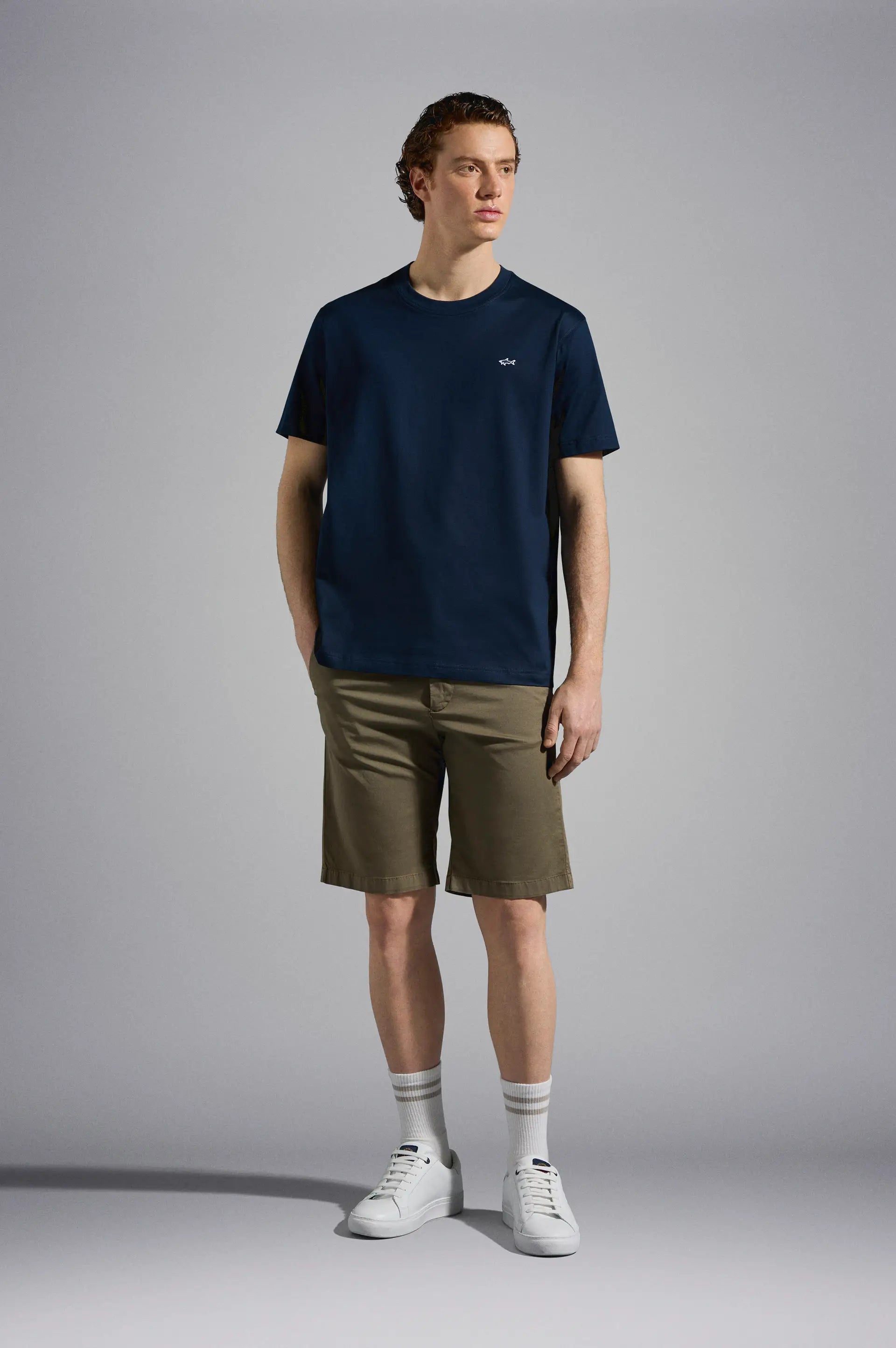 tshirt-paul-shark-coton-c0p109213-porte