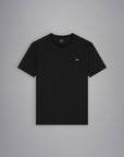 tshirt-paul-shark-noir-c0p1092-plat