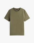 tshirt-tommy-hilfiger-homme-kaki-a-plat