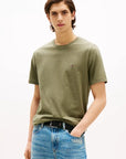 tshirt-tommy-hilfiger-homme-kaki-face