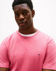 tshirt-tommy-hilfiger-homme-rose-zoom