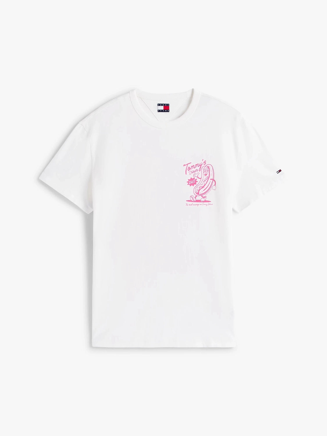 tshirt-tommy-jeans-homme-blanc-a-plat