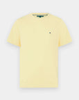 tshirt-tommyhilfiger-homme-jaune-a-plat