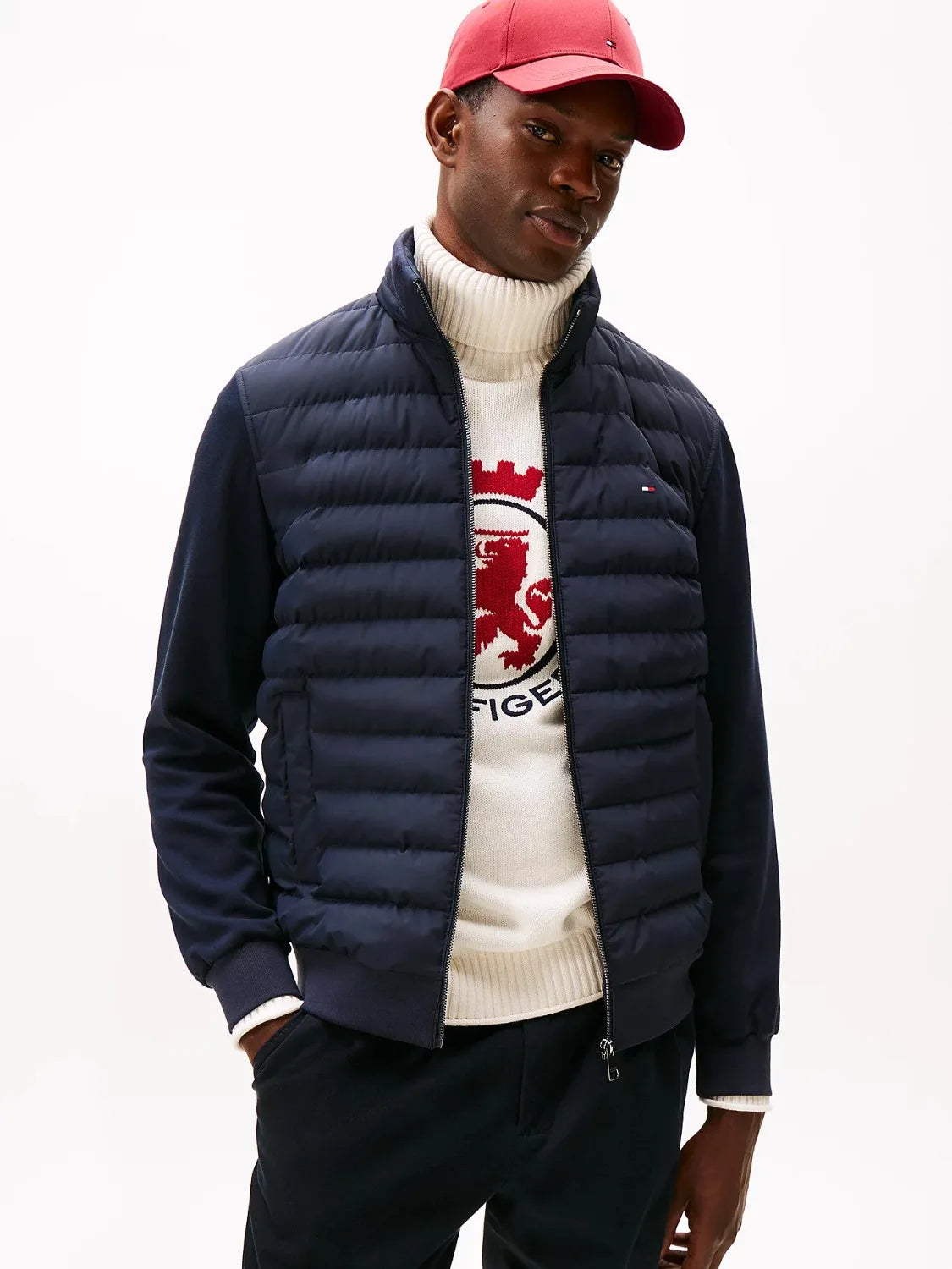 veste-bi-matiere-tommy-hilfiger-marine-homme-face