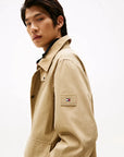 veste-tommy-hifilger-homme-beige-profil