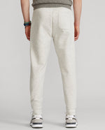 Charger l&#39;image dans la galerie, Pantalon de jogging pour homme Ralph Lauren gris clair chiné | Georgespaul
