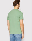 T-Shirt pour homme Ralph Lauren ajusté vert en jersey | Georgespaul