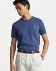 T-Shirt Ralph Lauren ajusté bleu - Georgespaul
