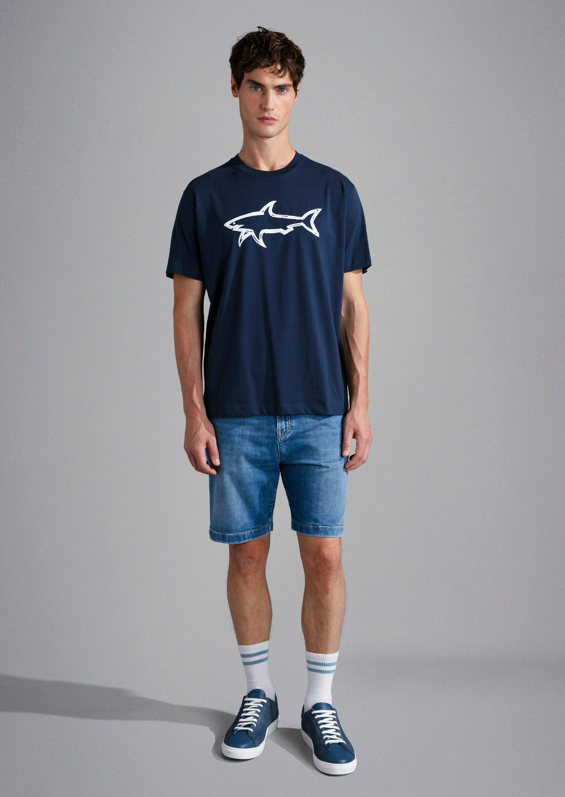 T-shirt Paul & Shark marine - Georgespaul